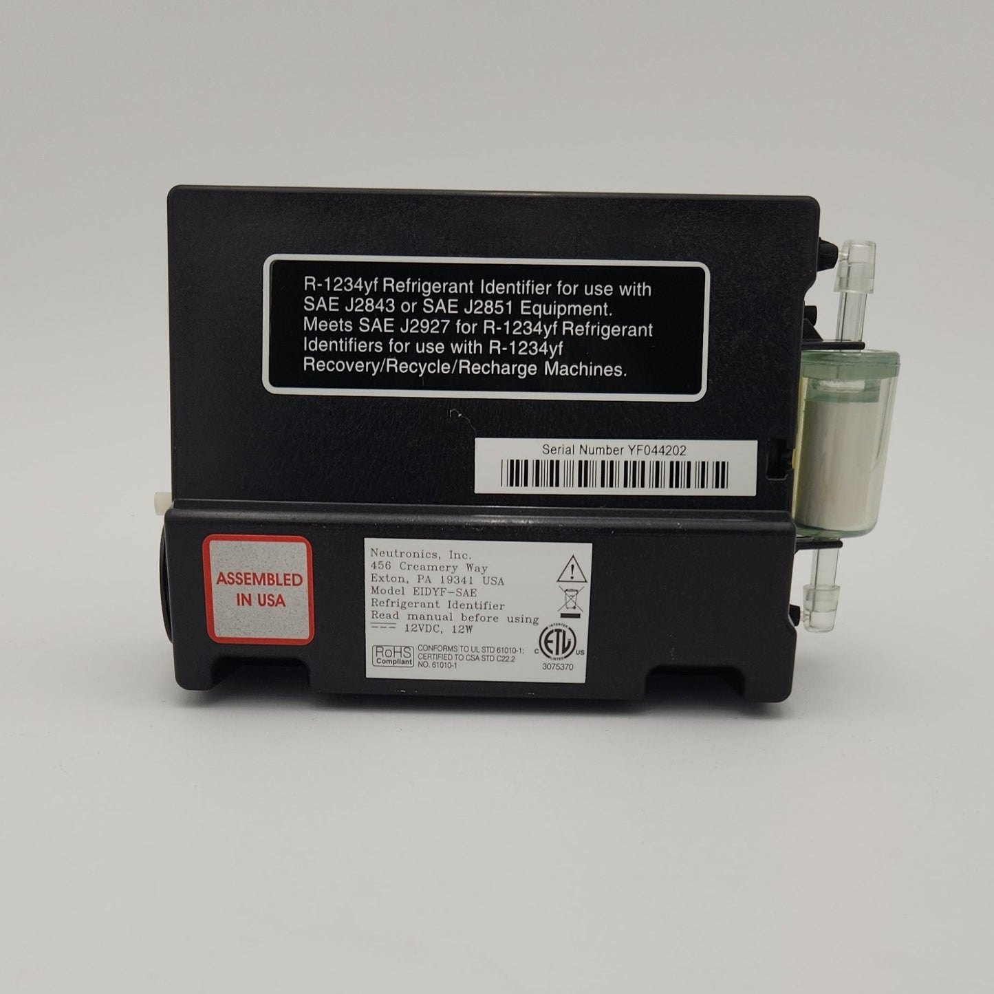 RA30060 GM 1234YF INTERNAL IDENTIFIER